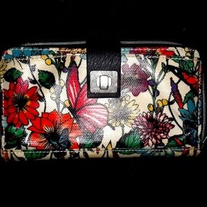 Sakroots floral design wallet